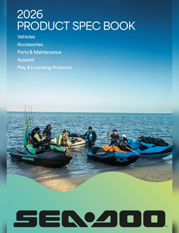 Coperta catalogului Sea-Doo 2026