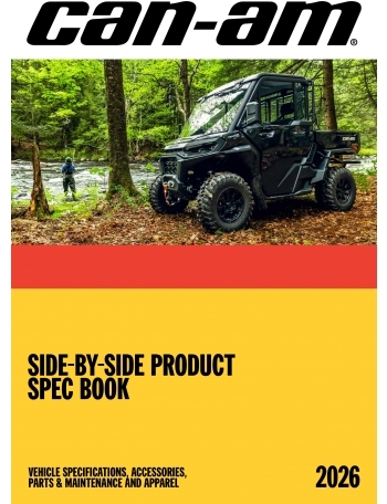 Coperta catalogului Can-Am SSV 2026 · MY26.5