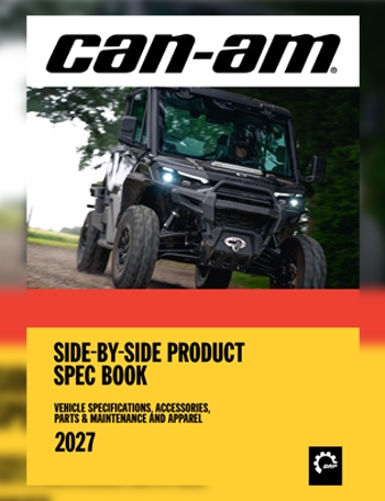 Coperta catalogului Can-Am SSV 2027
