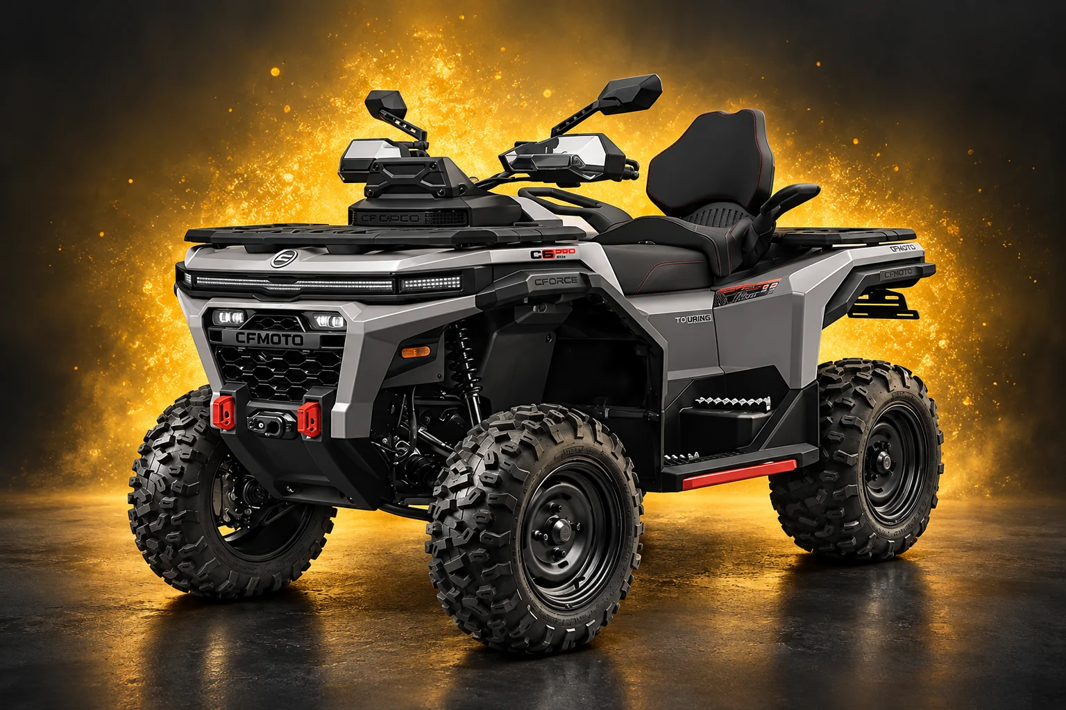 CFMOTO CFORCE C6 PRO Touring, imagine de prezentare cu fundal editat