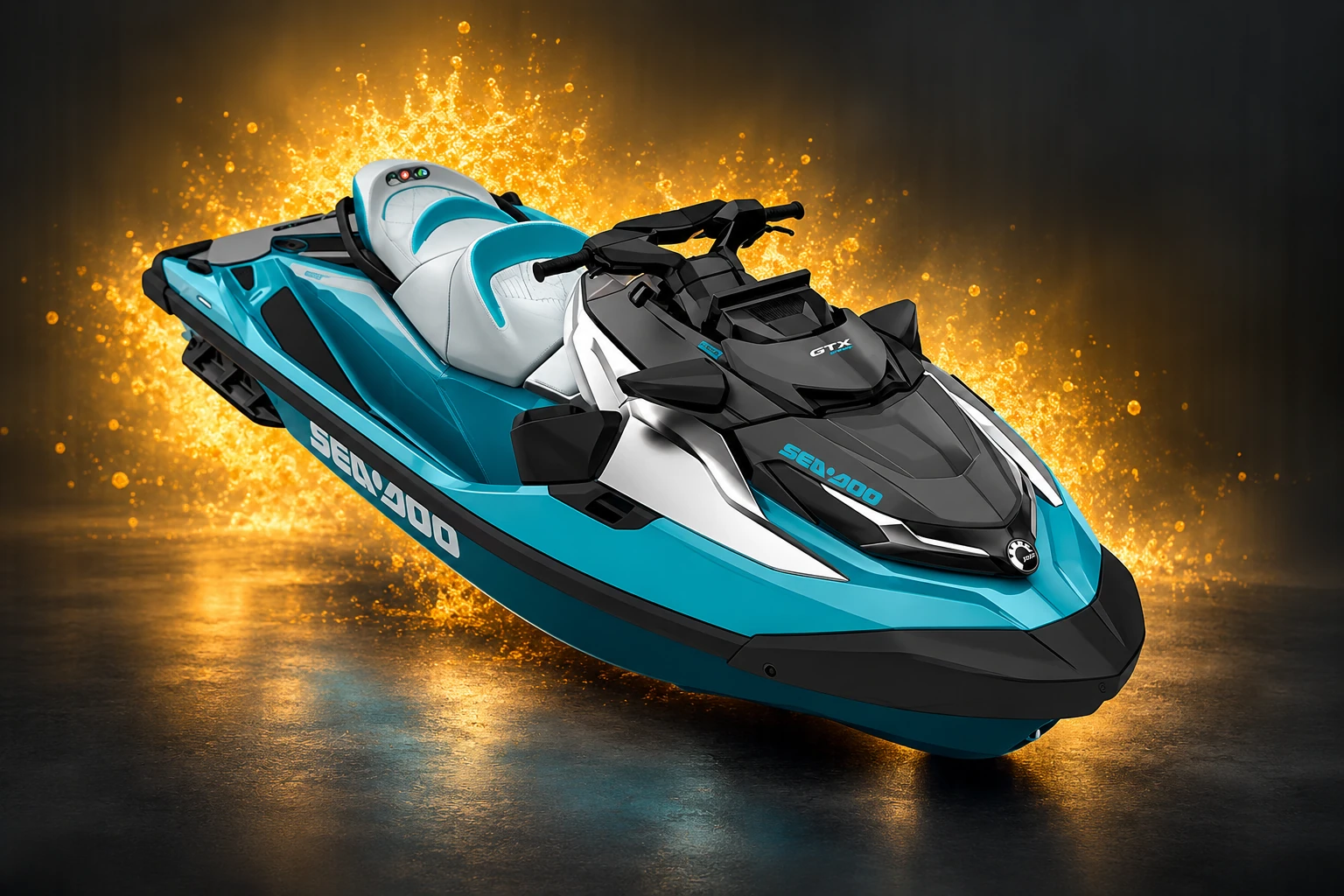 Sea-Doo GTX Limited, imagine de prezentare cu fundal editat