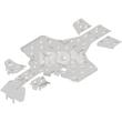 Set complet scuturi ATV Iron Baltic aluminiu 4 mm pentru CFMOTO CFORCE C4/C5 Touring