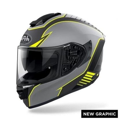 CASCA AIROH TYPE YELLOW MATT XL - ST.5T31-XL