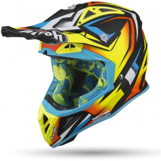 CASCA AIROH AVIATOR 2.3 FAME YELLOW GLOSS XL