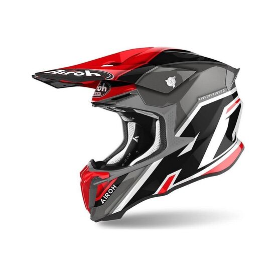 CASCA AIROH TWIST 2.0 SHAKEN RED XL - TW2SH55-XL