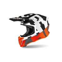 CASCA AIROH TWIST 2.0 FRAME ORANGE MATT L