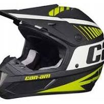 Cască Can-Am XC-4 Cross Team – verde