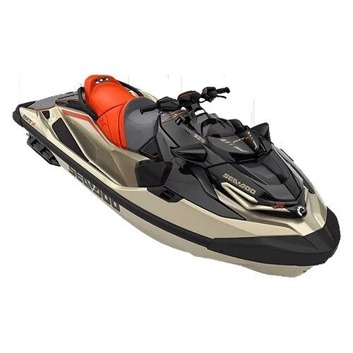 Sea Doo RXT-X RS 325 (Tech Package) Metallic Tan/Lava Red (Premium color) 2025