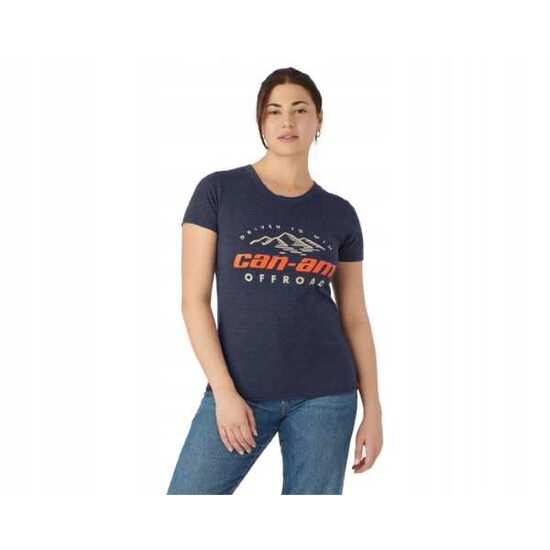 Tricou Can-Am Driven to Win pentru femei – bleumarin