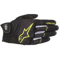 GLOVE ATOM BK/YL L 33013294