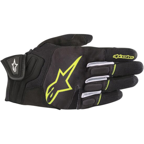 GLOVE ATOM BK/YL L 33013294