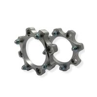 DISTANTIERE ATV 4X136 45MM SILVER - CAN-AM / BOMBARDIER (PREZON M10x1.25)