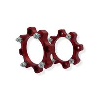 DISTANTIERE ATV 4X136 30MM RED - CAN-AM / BOMBARDIER (PREZON M10x1.25)