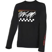 BLUZA FEMEI CAN-AM X FH LS TEE BK M