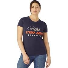 Tricou Can-Am Driven to Win pentru femei – bleumarin