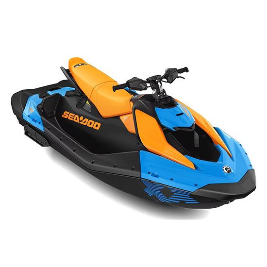 Sea-Doo Spark Trixx 90 3up iBR 4.5" Digital Display Dragon Red/ Bright White 2026