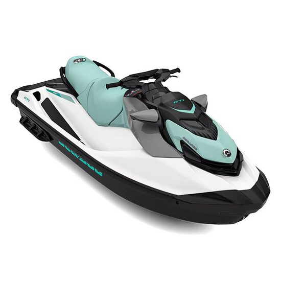 Sea-Doo GTI Standard 130 iBR 4.5" Digital Display Bright White/ Neo Mint 2026