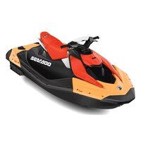 Sea-Doo Spark 60 2up iBR 4.5" Digital Display Sunrise Orange/ Dragon Red 2026
