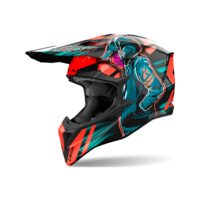 CASCA AIROH WRAAP CYBER ORANGE XS - WRC32XS