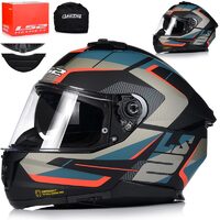 CASCA LS2 STREAM II ROAD NEGRU/ALBASTRU L- 168082311L