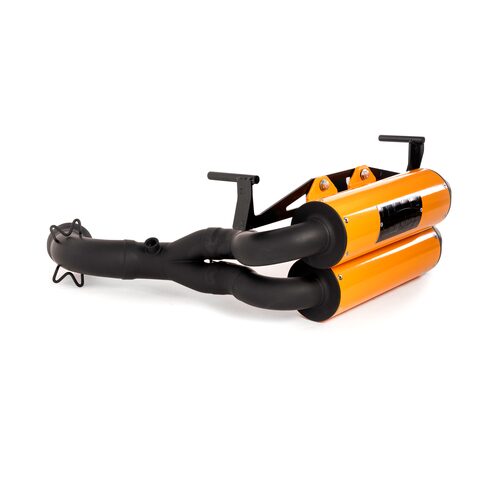 HMF Dual Slip on CAN-AM Outlander 1000 G3 Orange Crush vector negru