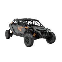CAN-AM MAVERICK R MAX X 999T GRANITE GREY & ORANGE CRUSH INT