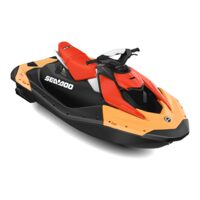 Sea-Doo Spark 60 For 2 60 Sunrise Orange / Dragon Red iBR -