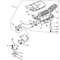 17. Filtru aer complet