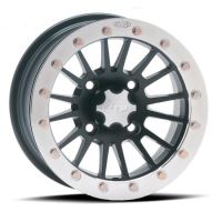 Jante ITP SD DUAL BEADLOCK 12 x 7, 4/137 Matte Black/Polished rings